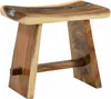 vidaXL Tabouret de douche Naturel 50 x 30 x 44 cm Bois de Voir les images du produit 1