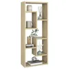 vidaXL Nástenná polica Sonoma Oak 36x16x90 cm odvodený Náhľad obrázku produktu 3