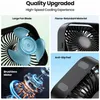 2er Mini USB Ventilator,Tragbarer Tischventilator mit 360° Produktbild-Vorschau 3