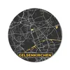MuchoWow® Mauspad Mousepad Gelsenkirchen - Karte - Produktbild-Vorschau 1
