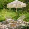 Table basse de jardin - Rinca - rotin naturel tressé - Voir les images du produit 7