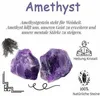 Amethyst Kristall Rohstein 2 Stück 100% Natursteine für Produktbild-Vorschau 2