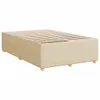 Boxspringbett mit Matratze Creme 120x200 cm Stoff Produktbild-Vorschau 9