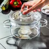 SIMAX szklany garnek Nyko 1,5 l – borokrzemowe szkło Podgląd zdjęcia produktu 6