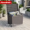 Floordirekt Skrzynia ogrodowa imitująca drewno, odporna na Podgląd zdjęcia produktu 3