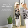 HOMCOM Ganzkörperspiegel 160 x 40 cm Wandspiegel mit Produktbild-Vorschau 4