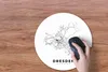 MuchoWow® Mauspad Mousepad Karte - Dresden - Schwarz-Weiß - Produktbild-Vorschau 4