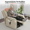 Televízne kreslo M MCombo s elektrickou pomôckou na Náhľad obrázku produktu 2