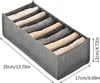 7-Gitter Schubladen-Organizer 5er set faltbarer Produktbild-Vorschau 6
