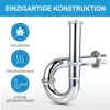 Universal Siphon Waschbecken, Röhrensiphon Ablaufgarnitur,  Produktbild-Vorschau 5