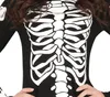 Close-up of a person wearing a skeleton costume. Produktbild-Vorschau