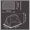 Namiot ogrodowy dla 4 osób 273x195x175/155cm Podgląd zdjęcia produktu 7