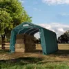 Stájový přístřešek na pastvu 3,3x4,8 m PVC plachta 2300N - Náhled obrázku produktu 4