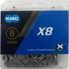 Catena KMC X8 argento, 1/2' x 3/32', 114 maglie, 7,3 mm, 8 Anteprima dell’immagine prodotto 4