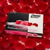 Kandylas Loukoumi Rose 200 g umgeben von roten Rosenblättern Produktbild-Vorschau