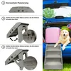 LARS360 Hundetreppe Hunderampe aus Kunststoff Katzentreppe Produktbild-Vorschau 4