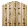 vidaXL Zahradní brána Impregnovaná borovice 100x100 cm Náhled obrázku produktu 4