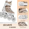 Patins à roulettes Blackwheels Flex Pro Beige Patins à Voir les images du produit 3