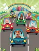 ART PUZZLE Dř evě puzzle Cute ř idič i 100 Stück Produktbild-Vorschau 1