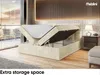 MEBLINI Boxspringbett mit Bettkasten - Gepolstert Produktbild-Vorschau 5