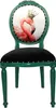 Casa Padrino Luxus Barock Esszimmer Set Flamingo mit Krone Produktbild-Vorschau 3