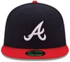 New Era 59Fifty Cap - AUTHENTIC Atlanta Braves navy - 7 1/8 Produktbild-Vorschau 3