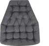 A tufted gray cushion for a hanging chair or swing. Náhled obrázku produktu