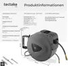 tectake® Druckluftschlauch mit Trommel mit 1/4 Zoll Produktbild-Vorschau 6