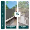 VOUNOT® Panneau de clôture 1.5×10m, Protection visuelle Voir les images du produit 7