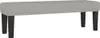 vidaXL Lavica Light Grey 100x30x30 cm Látka Náhľad obrázku produktu 1