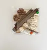 5ks Drevené vtáčie ihrisko Swing Chew Toy, prírodné drevo Náhľad obrázku produktu 6