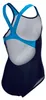 Arena GIRL"S SWIMSUIT V BACK PLACEME NAVY-TURQUOISE 164 Produktbild-Vorschau 5