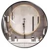 SAVE ®HOME Okrągłe lustro łazienkowe LED - 60 cm - Podgląd zdjęcia produktu 1