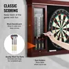 Dartschrank Set - Offizielle Dartscheibe MDF - 45x3,8 cm Produktbild-Vorschau 4