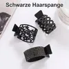 3 Stück rutschfeste Metall-Haarspangen mit Strass – Moderne Produktbild-Vorschau 6