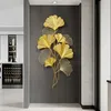 Wanddekoobjekt, 3D Ginkgo Wanddekoration aus Metall, Ginkgo Produktbild-Vorschau 2