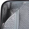 Interior view of an open suitcase, showing the lining and zippers. Produktbild-Vorschau