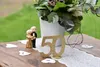 Jubiläumszahl 50 Gold glitzernd zum Aufstellen, 10 cm Deko Produktbild-Vorschau 6