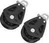 2PCS Marine Pulley Block Stainless Steel Nylon Heavy Duty Voir les images du produit 3