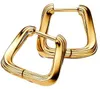 PANDORA Rechteckige Damen Ohrringe Essence, IP Gold Produktbild-Vorschau 6