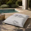 Pouf esterno impermeabile anti-uv 120x160 cm grigio chiaro Anteprima dell’immagine prodotto 2