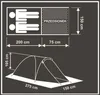 stan TRIP pro 2 osoby 275x150x105 cm - Lehký kempinkový Náhled obrázku produktu 9
