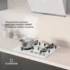 KlarsteinIlluminosa 4 plynová varná deska 4 hořáky Sabaf, Náhled obrázku produktu 4