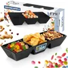 Vilde | Set di ciotole per snack - Vetroceramica - Nero - 3 Anteprima dell’immagine prodotto 9