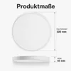 30W LED RGB Deckenleuchte Smart, Deckenlampe Dimmbar Produktbild-Vorschau 8