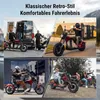 M1P E-Chopper Elektro-Kleinkraftrad 45 km/h, 2000W, 60V Produktbild-Vorschau 6