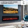 Cheminée électrique encastrable BALDERIA Leif 70 – Voir les images du produit 2
