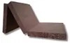 Natalia Spzoo vouwmatras 198x80x10 cm, bruin - 3-delig Productafbeelding-voorbeeld 1
