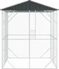 Vogelkäfig Anthrazit 215 x 208 x 247 cm Verzinkter Stahl Produktbild-Vorschau 3