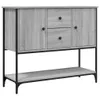 vidaXL Kredens szary Sonoma 100x36x85 cm Materiał Podgląd zdjęcia produktu 2